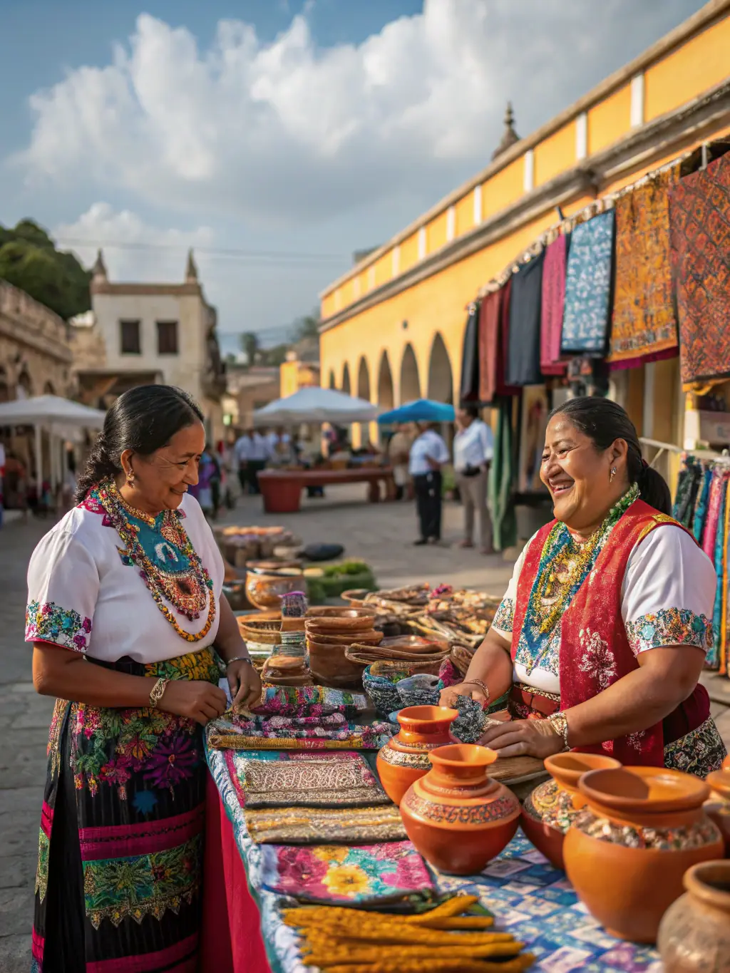 A community project showcasing local artisans and their crafts, filmed by association members, highlighting the region's cultural heritage.